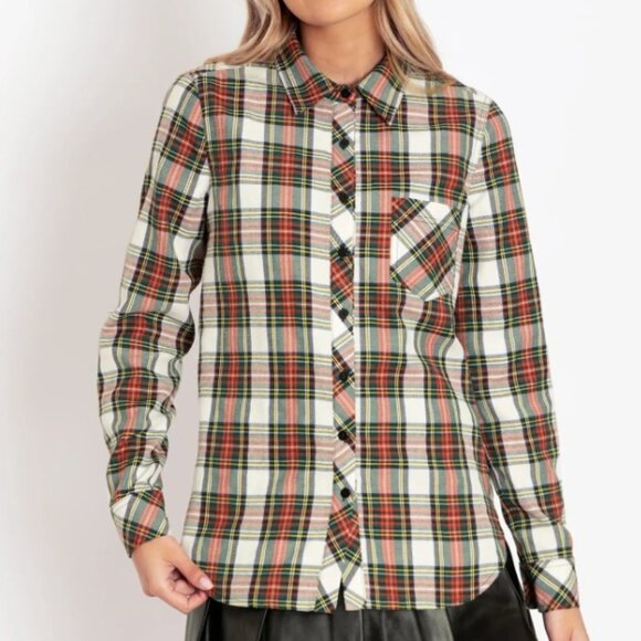 Blackmilk - Tartan Holidays Grunge Shirt - Limited - Picture 1 of 10